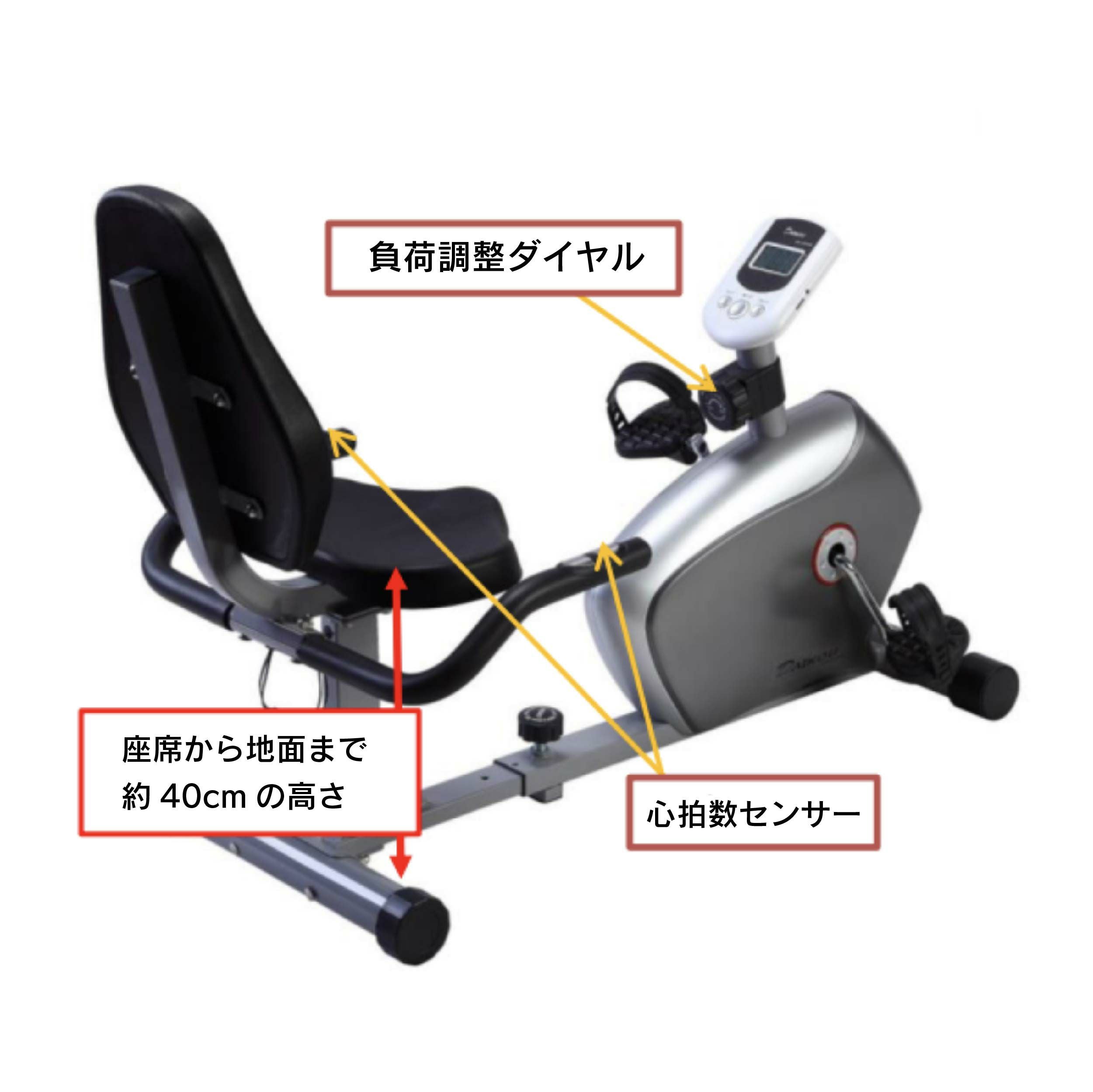 家庭用リカンベントバイク 大広 DAIKO DK-8304R | I・VICE